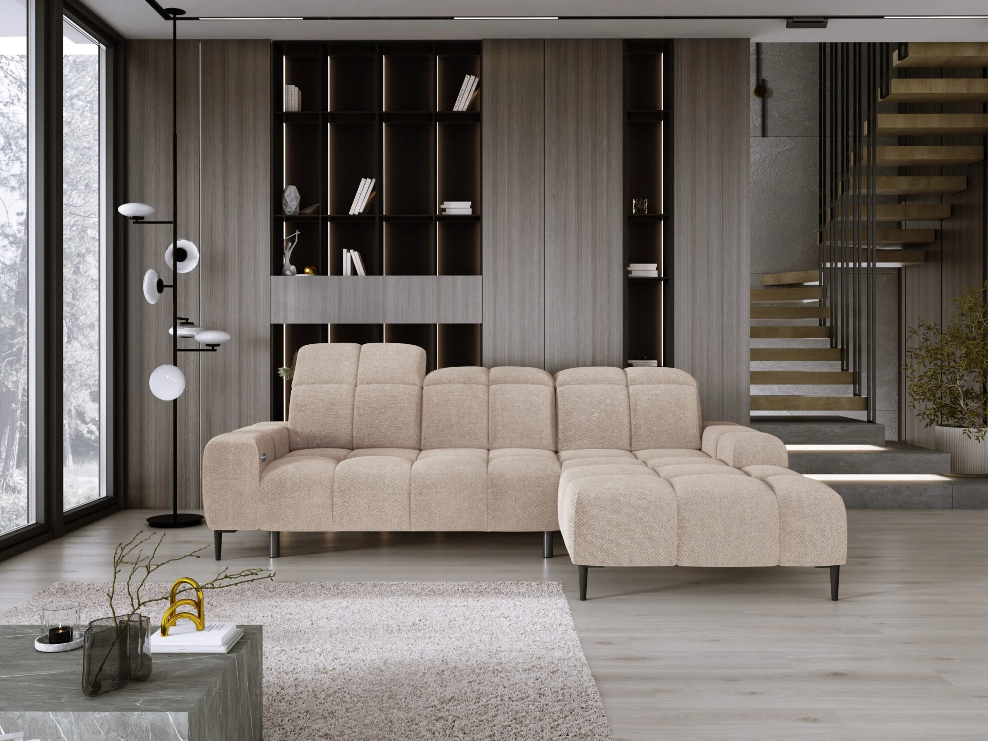Giovanni S Ecksofa